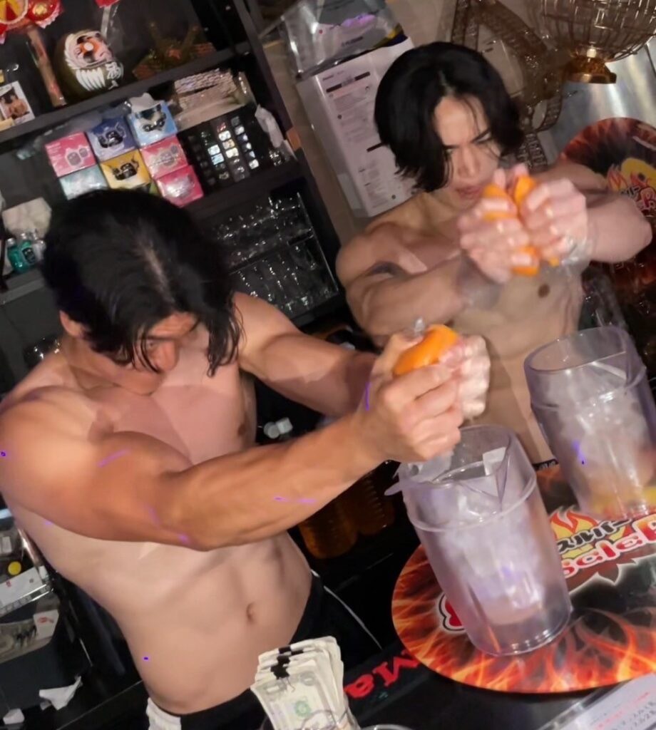 お店での盛り上がりの様子